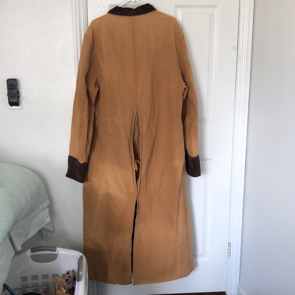 Scully Wah Maker Rangewear Frontier Long Canvas Duster - Picture 9 of 11
